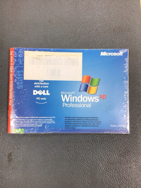 Dell Microsoft Windows XP Professional SP1a Install Reinstallation Disc 0R2527