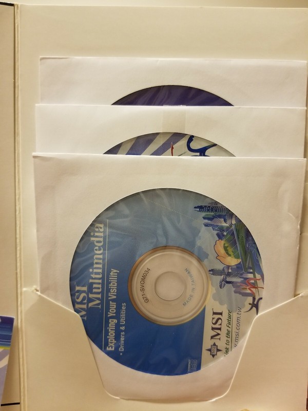 MSI 3D AGPhantom Users Manual Software Kit Disc Installation Drivers Application gallery