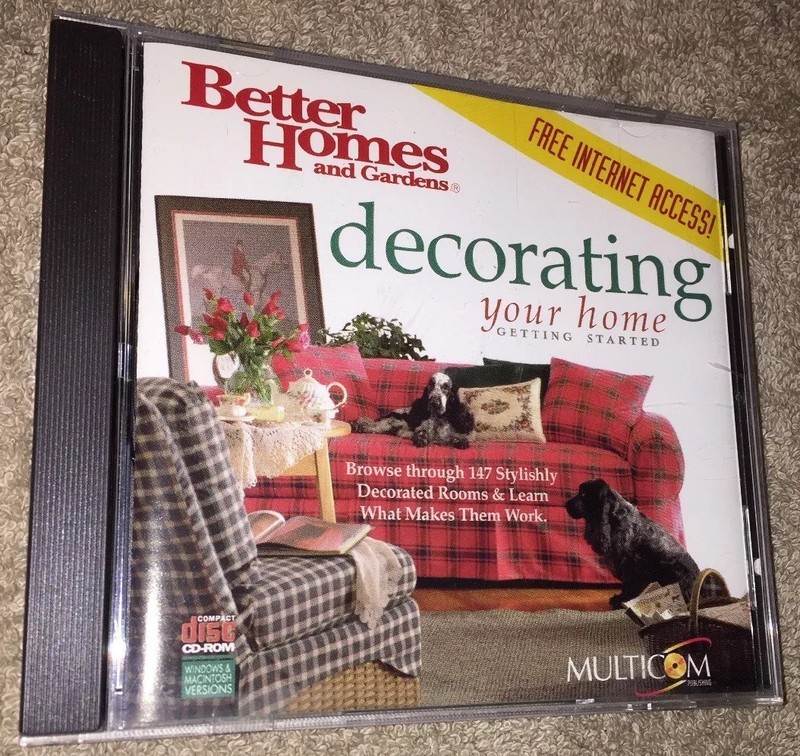 BETTER HOMES AND GARDENS DECORATING YOUR HOME CD-ROM – A138