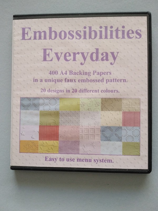 EMBOSSIBILITIES EVERYDAY - Papercraft CD Rom - Sharon Duncan Craft