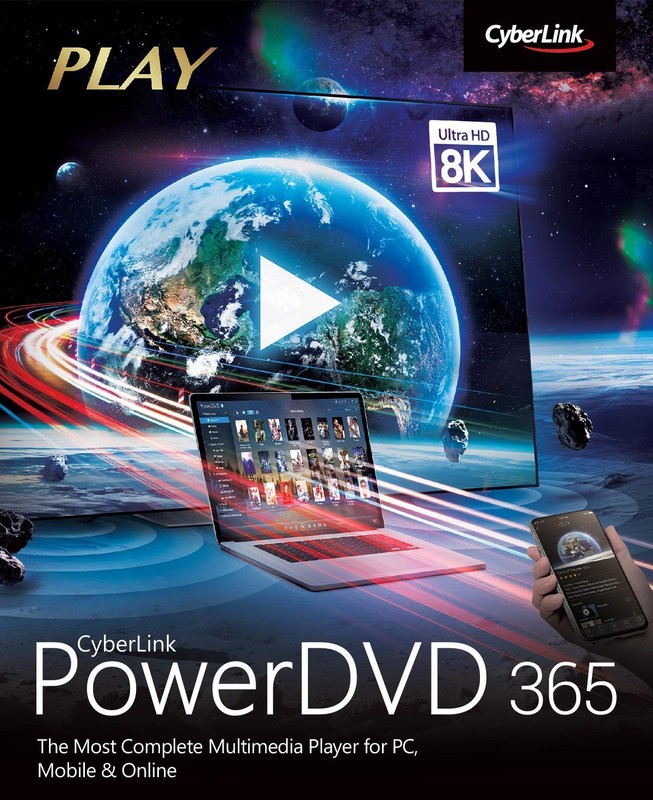 CyberLink PowerDVD 365 1 Year Subscription PC Download