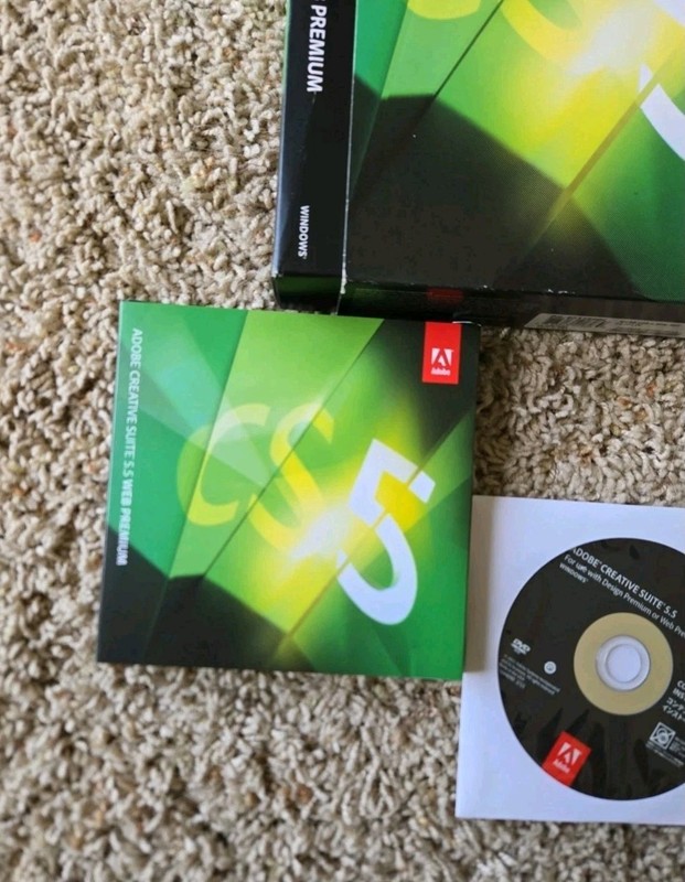 Adobe Creative Suite 5.5 CS5.5 WEB Premium For Windows Full Retail Box gallery