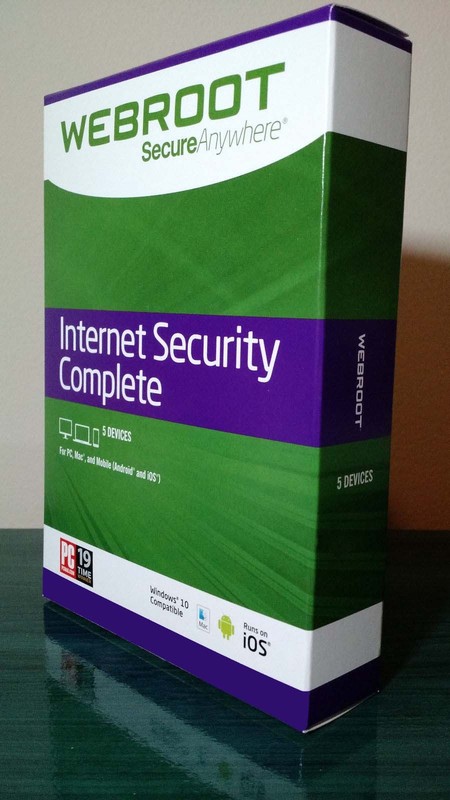 Webroot Security Complete 2024 | 3 YRS, 5 DEVICE + Password Manager, Secure ID