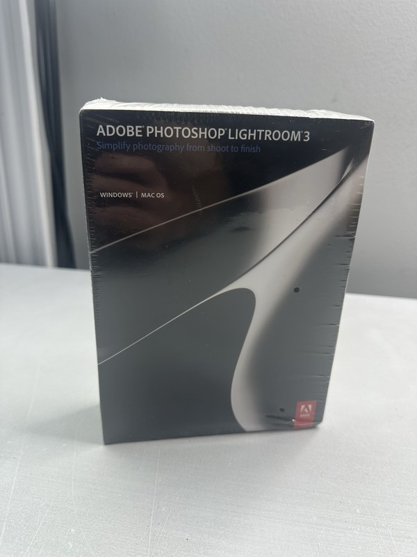 NEW Adobe Photoshop Lightroom 3 Full Retail Version WIN/MAC – Sealed