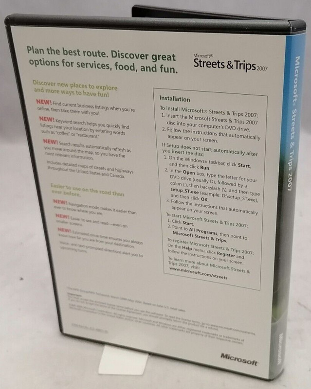 Microsoft Streets and Trips 2007 CD-ROM gallery