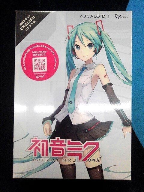 CRYPTON VOCALOID4 Hatsune Miku V4X English Bundle DVD Software From Japan