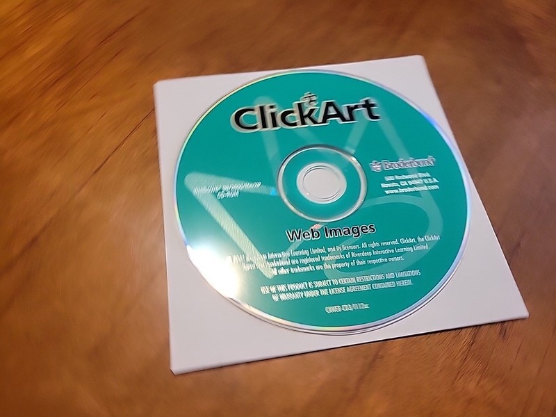 2002 Broderbund Windows ClickArt Web Images - PC CD-ROM Replacement Loose Disc gallery