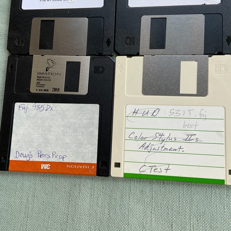 Vintage Software Lot Fujitsu Personal System Stylistic 500 Utilities Boot Test D gallery