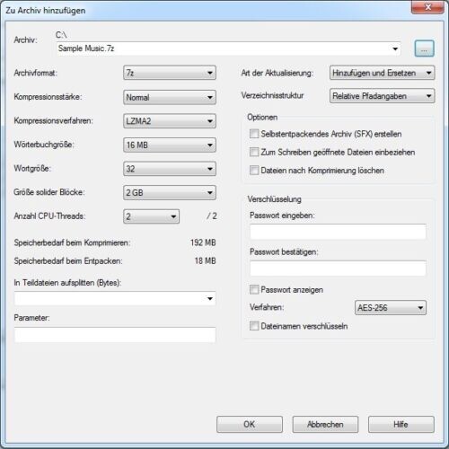 *** 7ZIP PACKPROGRAMM *** ENTPACKER 32bit+64-bit Windows, WZIP, RAR, TAR *** gallery