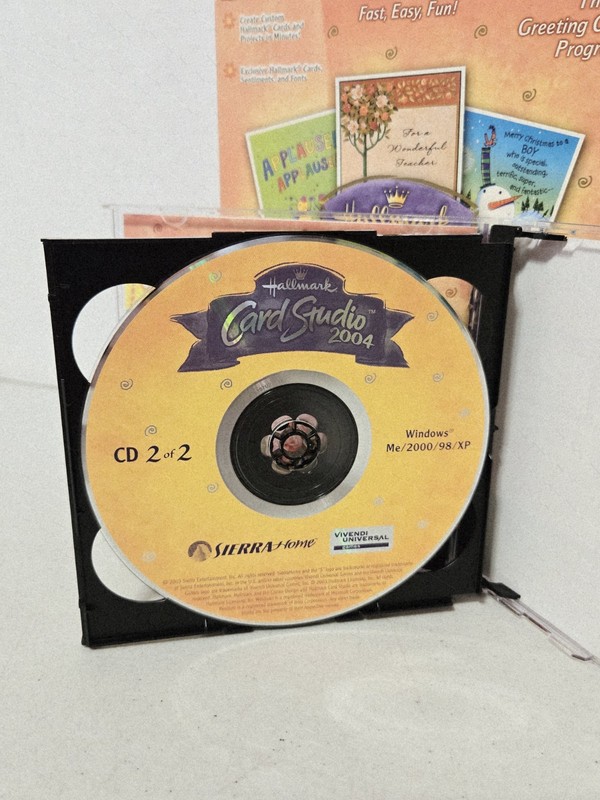 Hallmark Card Studio 2004 & 2007 For Windows 98/Me/2000/XP/Vista - Preowned gallery