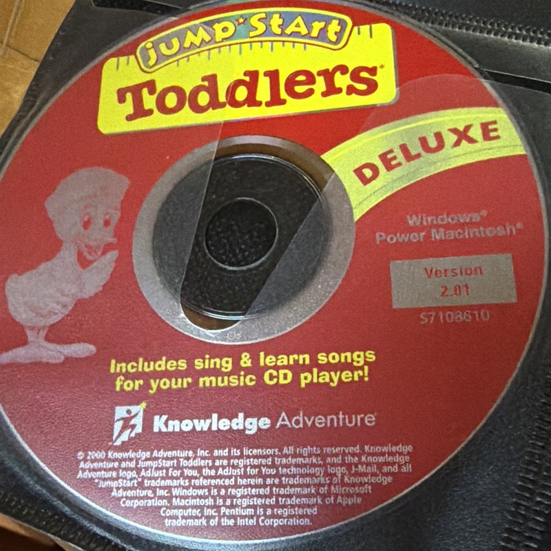 6 VINTAGE JUMP START LEARNING / HOMESCHOOL CD ROMS FOR Baby-Kindergarten gallery