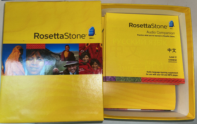 Rosetta Stone Chinese (Mandarin) Learning Course Levels 1 2 3