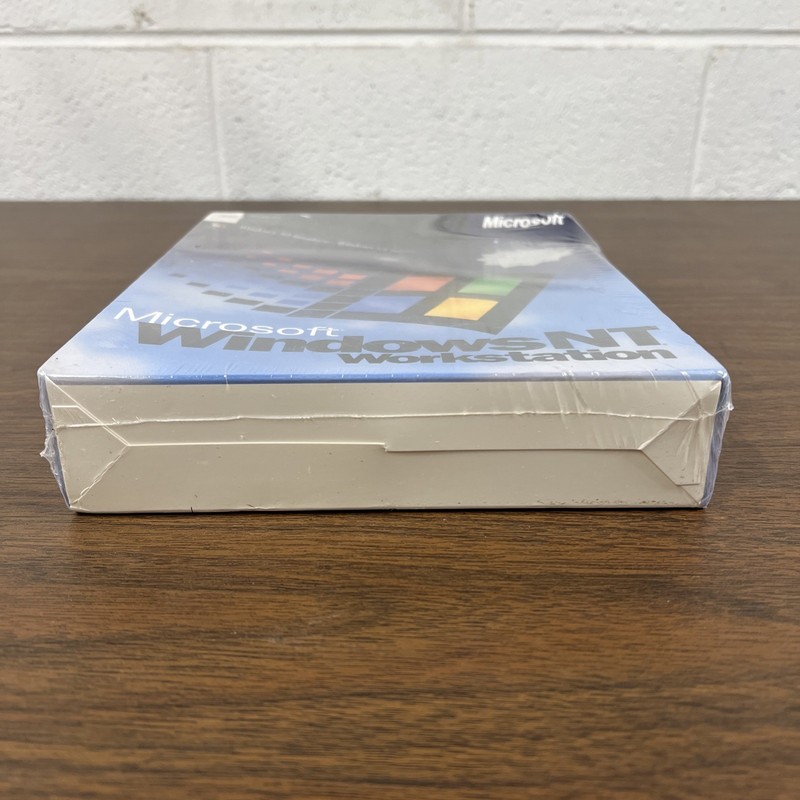 Microsoft Windows NT Workstation 4.0 CD Full Version Retail Box Factory SEALED gallery