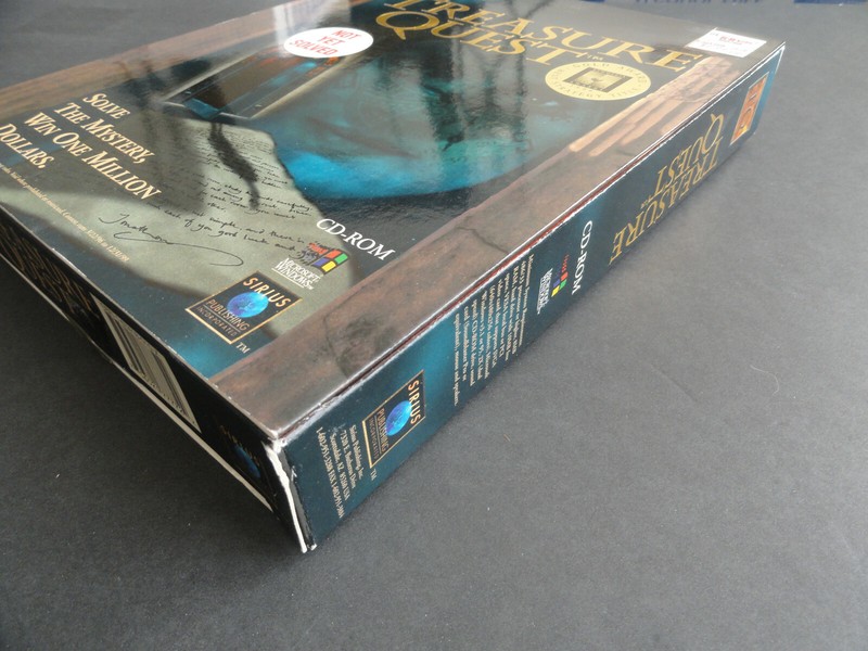 TREASURE QUEST - 96 SIRIUS - WINDOWS 95, PC GAME CD-ROM, BIG BOX - DISCS SEALED gallery