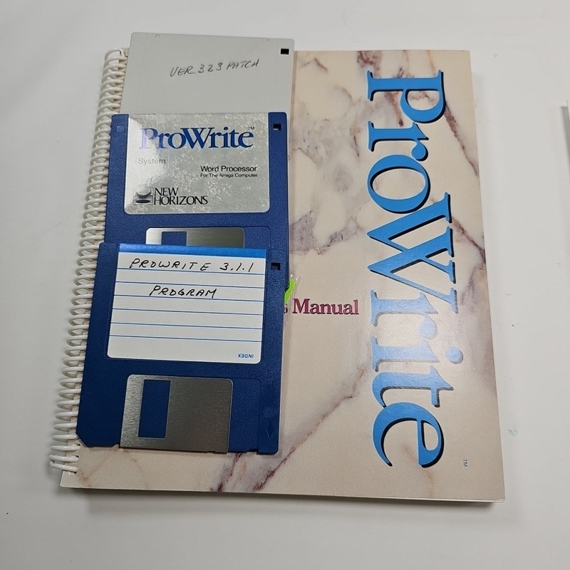 Commodore Amiga Pro Write Advanced Word Processor New Horizons gallery