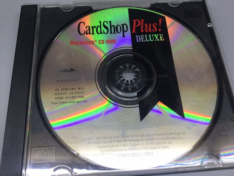 CardShop Plus! Deluxe CD-ROM Holiday Special for Macintosh