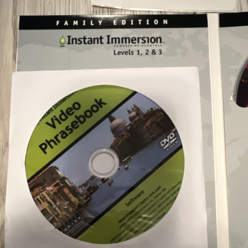 Instant Immersion Mandarin Chinese Family Edition Levels 1-3 DVD Windows Mac gallery