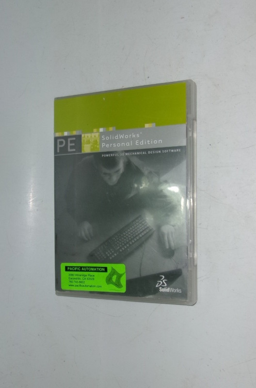 SolidWorks Personal Edition 2005 – Mechanical Design Software – NO KEY – CD Only