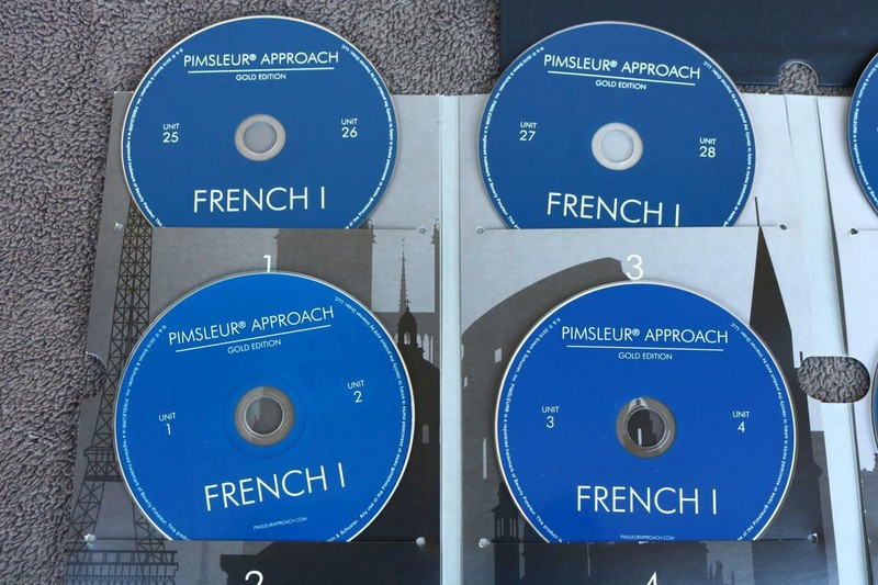 Language method FRENCH Learning Course Pimsleur Gold APPROACH 8 CD learn OUI XS gallery