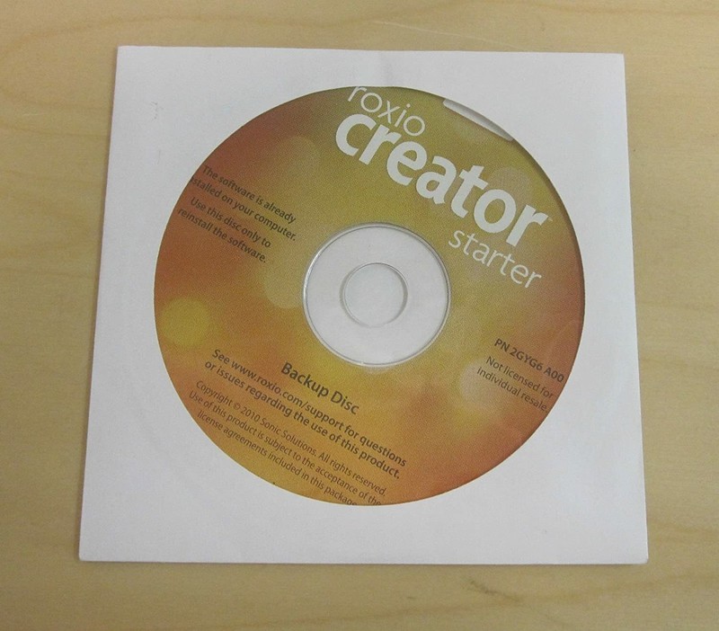 Brand New Genuine Roxio Creator Starter P/N 2GYG6, 0GYD9F