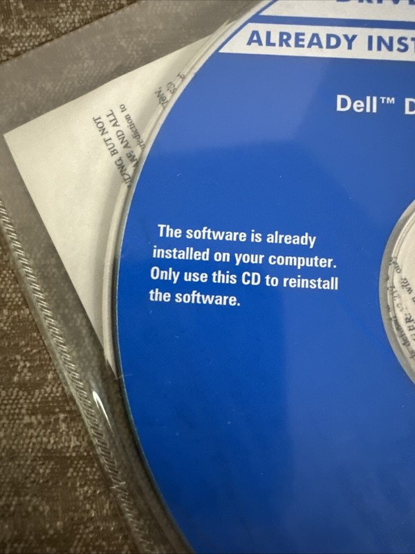 Vintage Dell Dimension Resource CD 2000- 2002 only Drivers and Utilities CD gallery