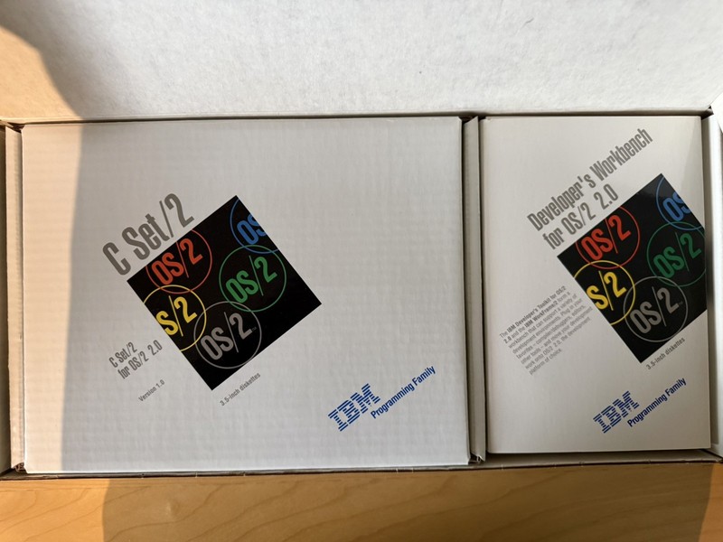 RARE OS/2 C Developers’s WorkSet/2 - 3.5” Diskettes gallery