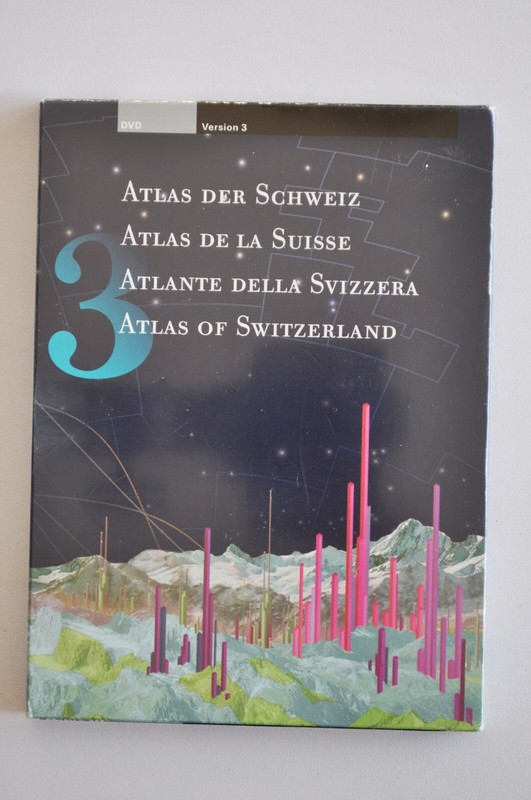 DVD ROM – Atlas Of Switzerland Version 3 (MAC & PC) – NEW & SEALED