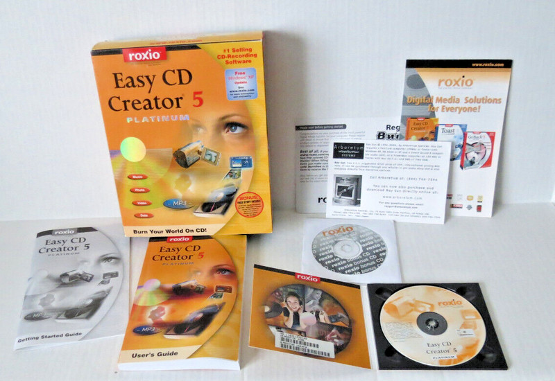 Roxio Easy CD Creator 5 Platinum Edition for Windows 95/98/Me/NT4 WS/2000 Pro
