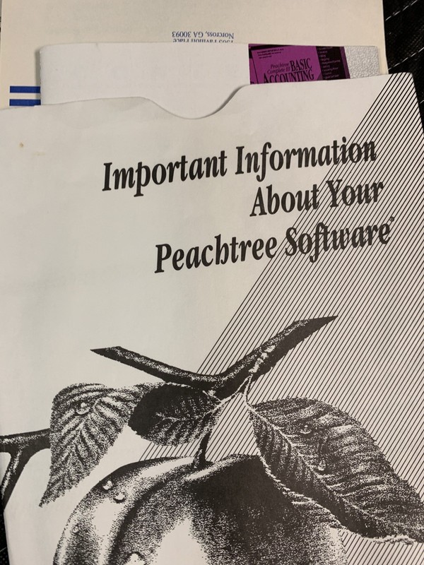 Peachtree Complete Accounting For Windows 3.1 Windows 95 5.25” 3.5”ver 5 gallery