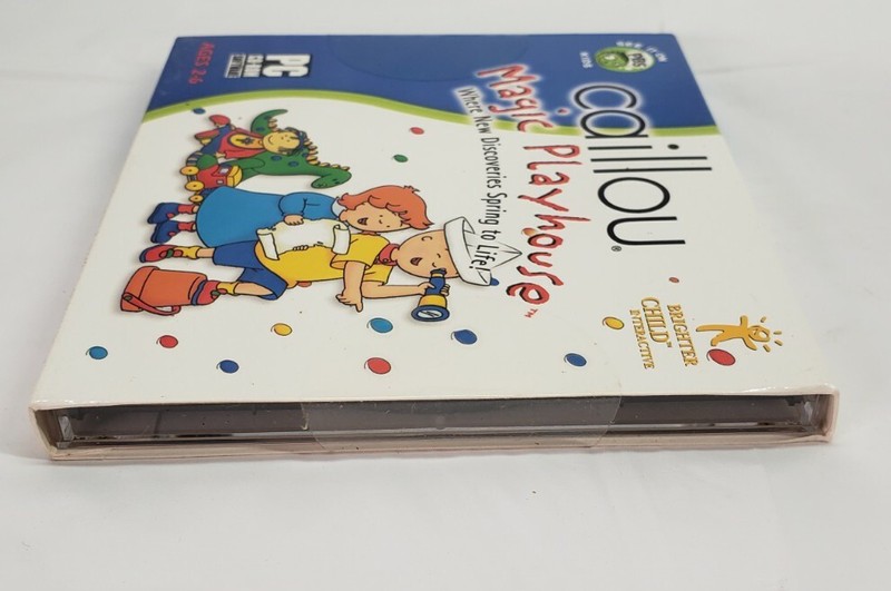 Caillou MAGIC PLAYHOUSE - KIDS Ages 2-6 Educational PC Game - BRAND NEW XP COMP. gallery