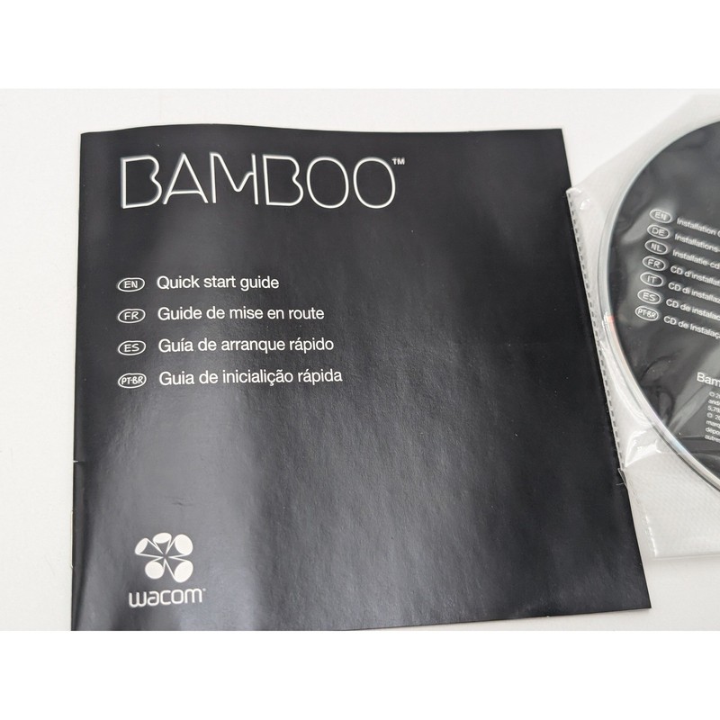 Wacom Bamboo Tablet Driver CD & Guide Windows Mac v5.2.5 Software MED-A418(A) gallery