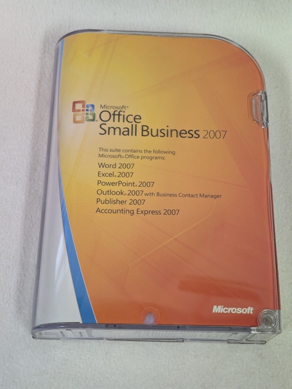 Microsoft Office Small Business 2007 Full Version w/ Product Key License