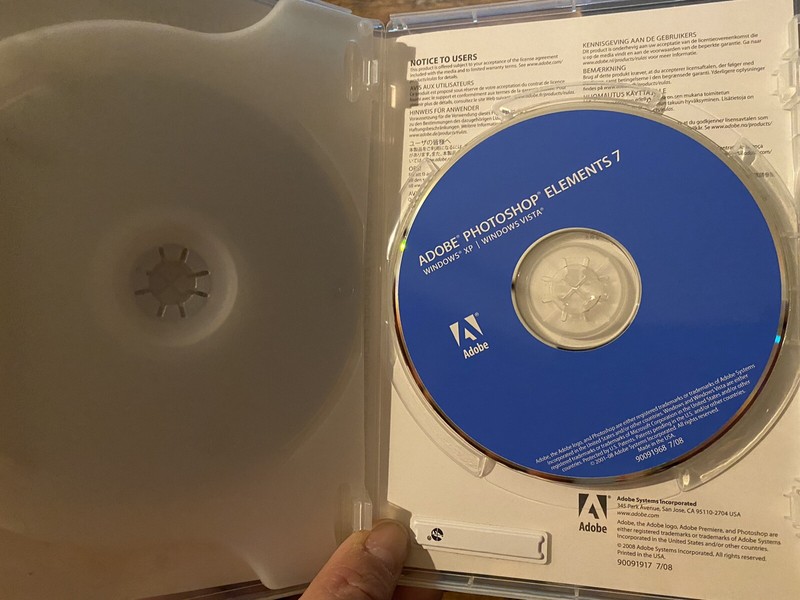 Adobe Photoshop Elements 7 & Premiere Elements 7 Complete 2-Disk CD-Rom Software gallery