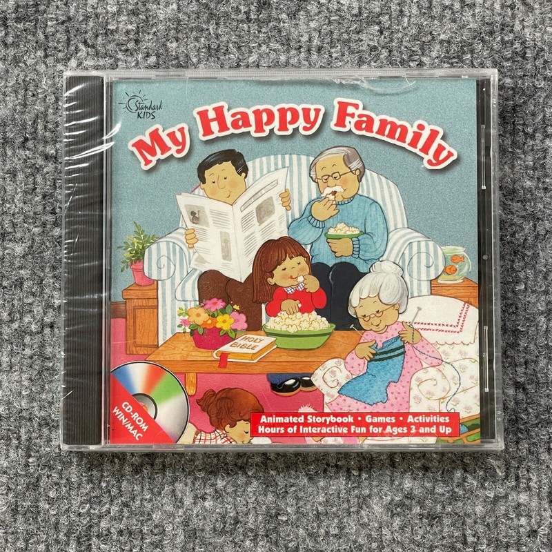 My Happy Family Animated Cd Rom 1988