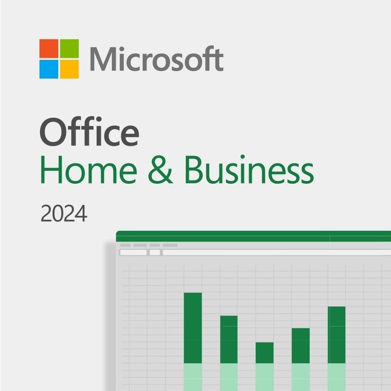 Microsoft Office Home & Business 2024 for PC or Mac One-Time Use Physical Code