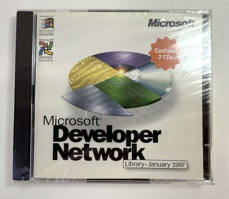 Microsoft Developer Network Library January 1997 – New, Sealed with Key