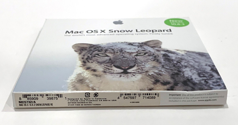 Mac OS X Snow Leopard 10.6.3 Install DVD Operating System MC5732/A gallery