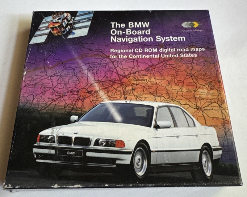 BMW On-Board Navigation System: Map 1 California & Nevada CD southwest states