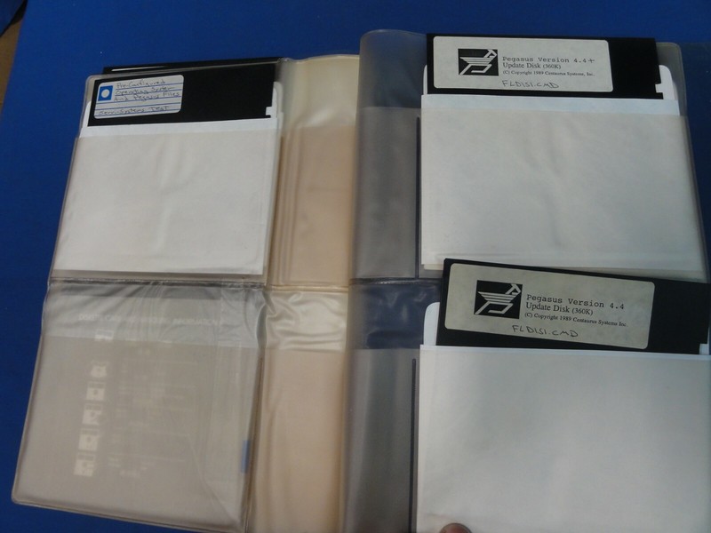 Vintage Pegasus floppy software for facilities management and more 1989 gallery