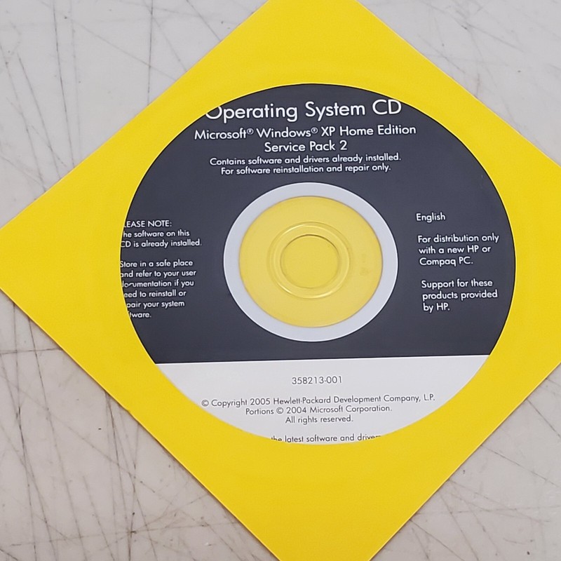 Microsoft Windows XP Service Pack 2 SP2 CD gallery