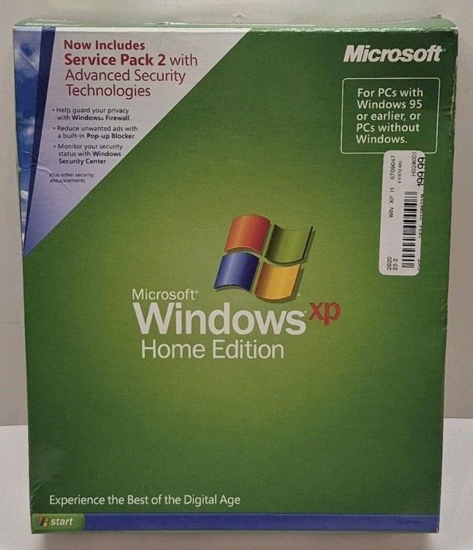 Microsoft Windows XP Home Edition Complete Full Retail Box Version gallery