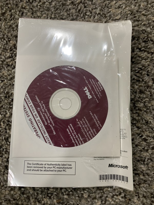 Microsoft Windows XP Home Edition for Sony PC 2002-PC Only- New gallery