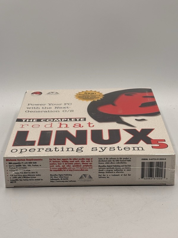 Red Hat Linux 4.2 Big Box | Complete Retail Set w/ 2 CD-ROMs (1996) gallery