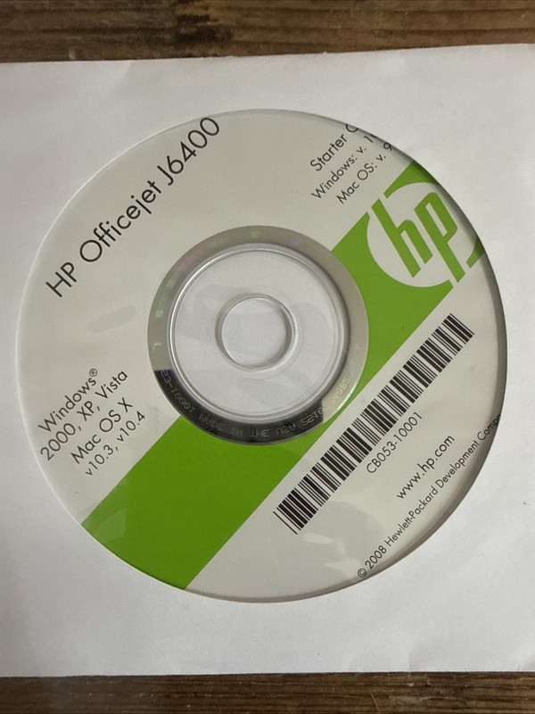 HP Officejet J5700 Starter CD – Windows 2000, XP v7.0.0