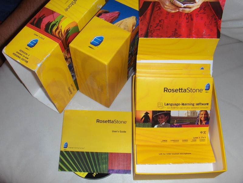 Rosetta Stone-Chinese (Mandarin)-Levels 1 2 3 Used No Headphones gallery
