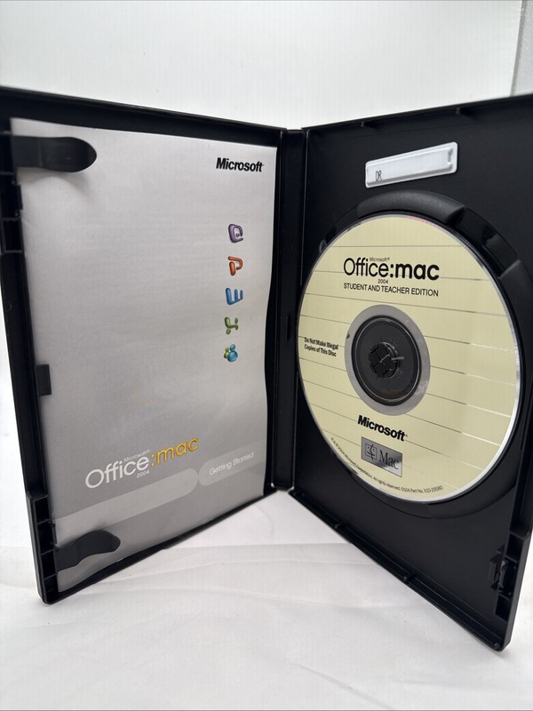 Microsoft Office Mac Student And Teacher Edition 2004 Word Powerpoint Excel gallery