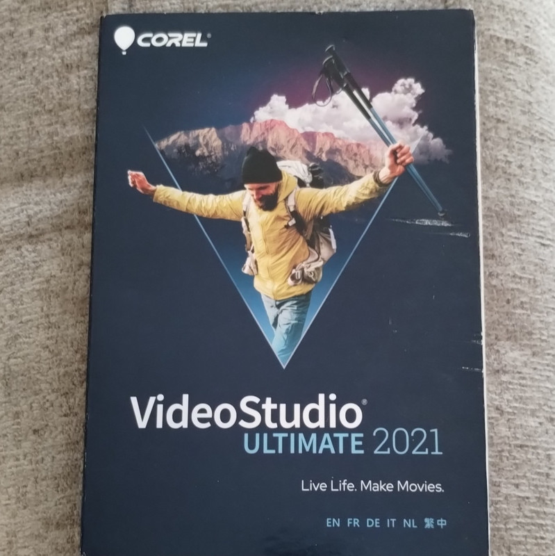 Corel VideoStudio Ultimate 2021 Video Editing Software CD Windows 7,8,10. (182)