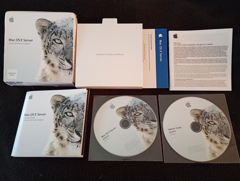 Mac OS X Snow Leopard Server software