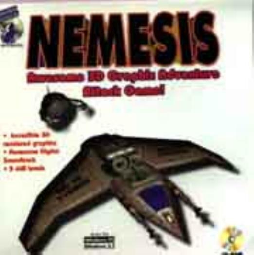 Nemesis PC CD classic vertical shooter tycoon fighter space ship arcade game!