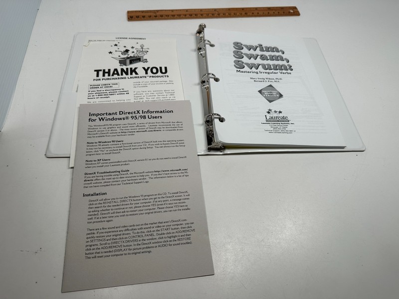 Swim, Swam, Swum: Mastering Irregular Verbs Spiral Bound Mary Sweig Wilson gallery